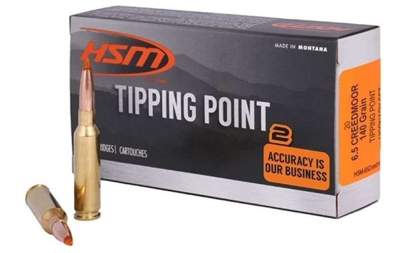 Hsm Ammunition 6.5 creedmoor 140gr sierra gamechanger 20/box