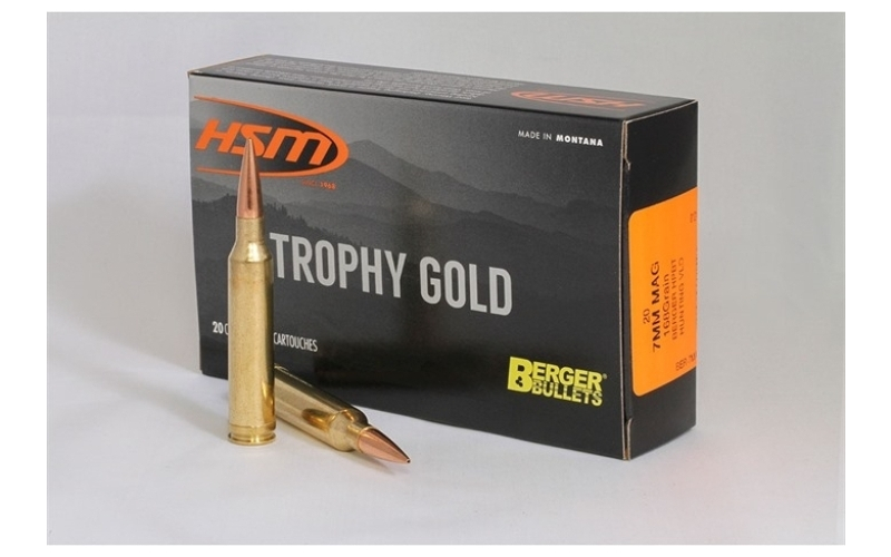 Hsm Ammunition 7mm remington magnum 168gr match hunting vld 20/box