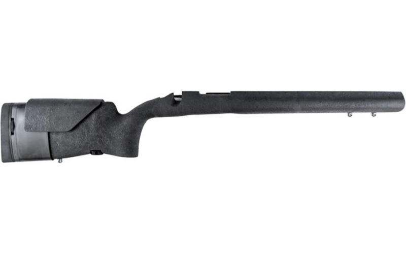 Remington 700 bdl long action vertical grip tactical/bull barrel stock blk