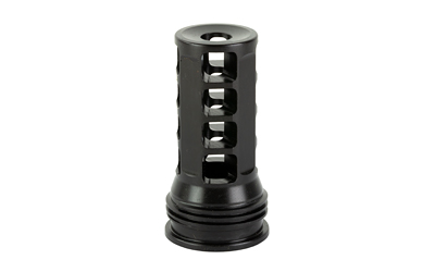 HUXWRX Safety Company Muzzle Brake-QD, 7.62MM, 5/8X24, Black, Fits HuxWrx/OSS Suppressors 1574