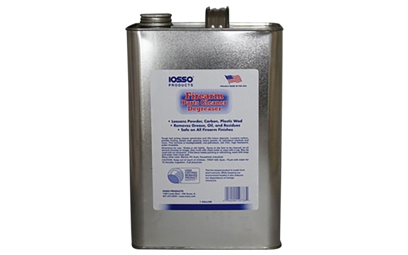 Iosso Products Firearms parts cleaner degreaser 1 gallon