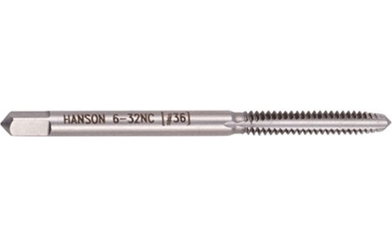 Irwin Industrial Tool Co. Plug tap, 6-32, 36, 25