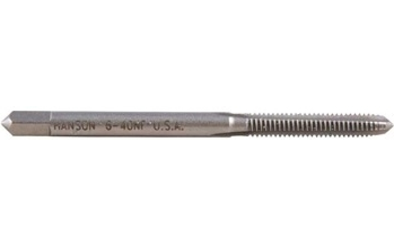 Irwin Industrial Tool Co. Plug tap, 6-40, 33, 25