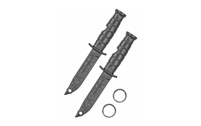 KA-BAR Knives Emergency Whistle, Survival Tool, Black, Made from Creamid Polymer, 2-Pack 9925