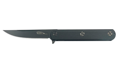 KA-BAR Knives EK Folder, Folding Knife, 4" Blade Length, 9.19" Overall Length, Plain Edge, S35VN Steel, Matte Finish, Black Blade, Glass-Filled Nylon Handle, Black, Liner Lock, Drop Point REK201