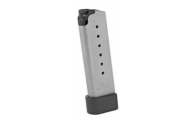 Kahr Arms Magazine, 40 S&W, 7 Rounds, Fits T40, with Grip Extension, Stainless K720G
