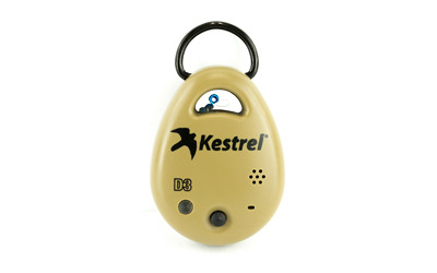 Kestrel Drop D3 Ballistics, Wireless Data Logger (Temperature, humidity & Pressure), Desert Tan Finish 0730TAN
