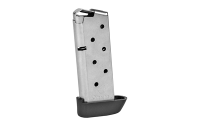 Kimber America Kimber, Extended Magazine, 9MM, 7 Rounds, Fits Kimber Micro 9, Stainless 1200845A
