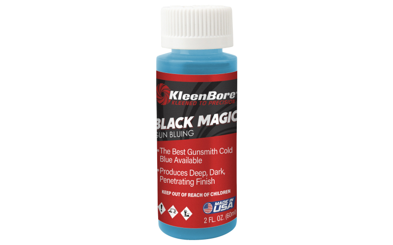 Kleen-Bore Black Magic, Liquid, 2oz, Gun Blue, Bottle GB2