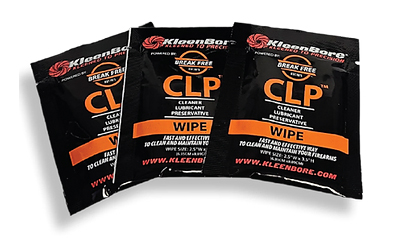 Kleen-Bore CLP Wipe, Powered By Break Free, Cleaning Wipes, 50 Per Pack KB-BF-CASE