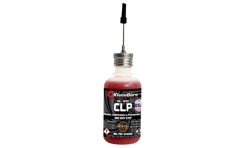 Kleen-Bore Mil-Spec CLP, Liquid, 1oz, Squeeze Bottle w/Needle Tip KB-MSCLP-1