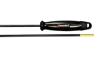 Kleen-Bore Carbon Fiber Cleaning Rod, .22-6.5MM, 26" Length, 1 Piece, Black Handle SCF-26-22-6.5