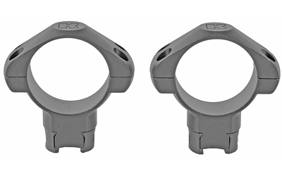 Konus High 30mm Steel Ring Mounts, For Airgun/22, Ring, Matte Black, Fits Up To 56mm Objective Lens 7418