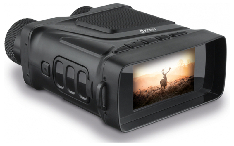 Konus 1x-5x digital zoom night vision binocular w/photo & video