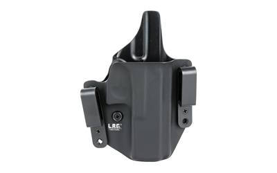 L.A.G. Tactical, Inc. Defender Series, OWB/IWB Holster, Fits Glock 17/22/31, Kydex, Right Hand, Black Finish 1013