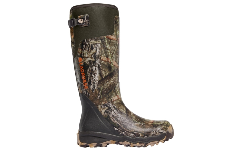 Alphaburly pro 18" non-insulated hunting boot - mossy oak break-up country size 12