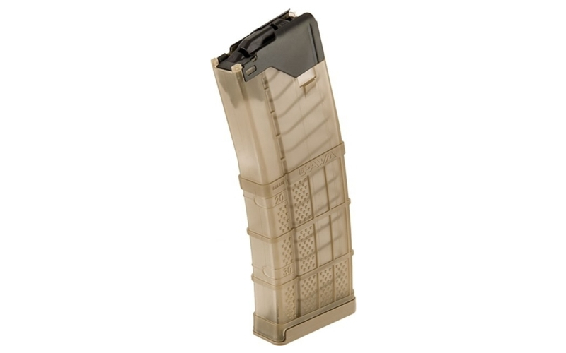 Lancer L5awm gen2 5.56x45 nato 30rd magazine translucent dark earth