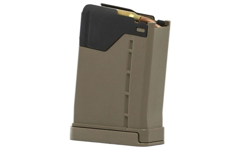 Lancer L5awm gen2 5.56x45 nato 5/10 magazine limited fde