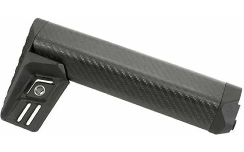 Lancer Lancer round carbon fiber stock fixed a1 length black