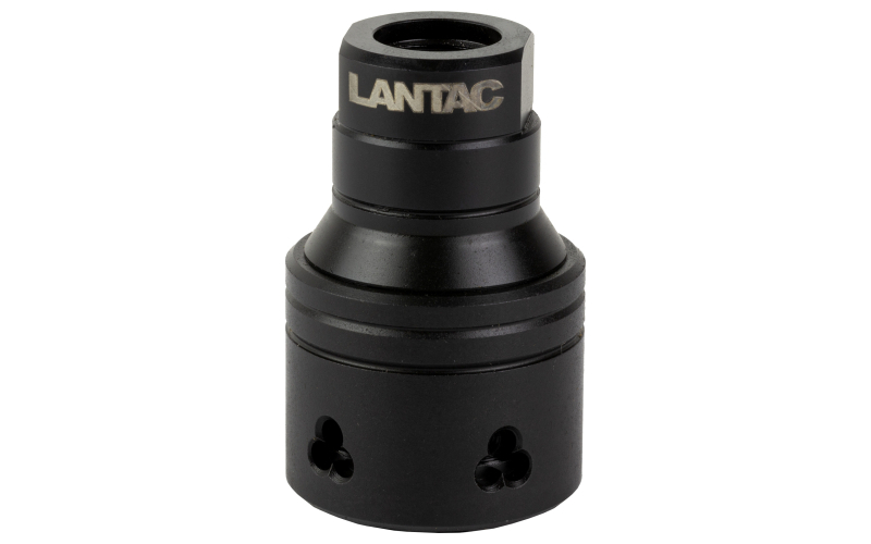 LanTac USA LLC Stingray Nonlinear Compensator, 1/2-28 Thread Pitch, Nitride Finish, Black STG556C-BLK