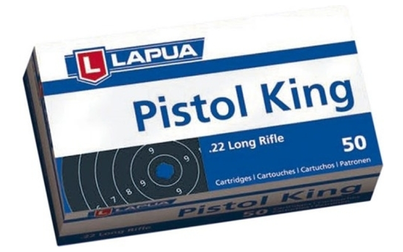 Lapua 22 long rifle 40gr lead round nose 50/box