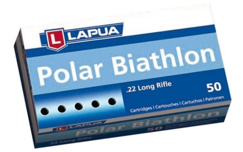 Lapua 22 long rifle 40gr lead round nose 50/box