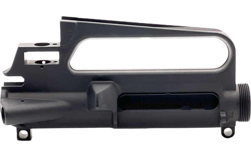 LBE Unlimited A2 Stripped Upper Receiver, Fits AR15, Anodized Finish, Black A2UP-FCST