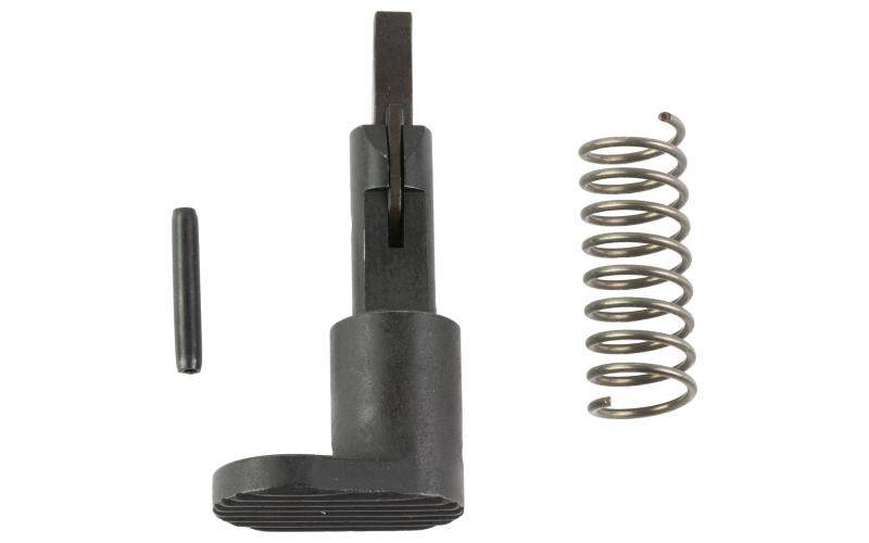 LBE Unlimited Teardrop Forward Assist Assembly, Fits AR15, Black, Includes Spring and Pin ARTDFA