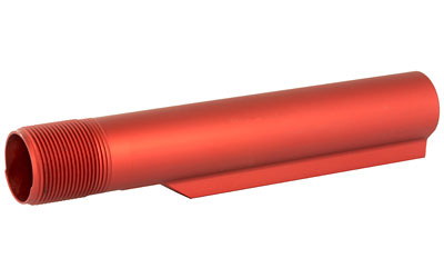 LBE Unlimited AR15 Milspec Recoil Buffer Tube, Red MBUF002-RED