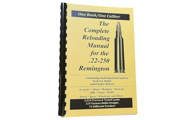 Loadbooks Usa, Inc. 22-250 remington loadbook