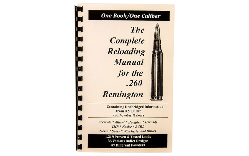Loadbooks Usa, Inc. 260 remington loadbook