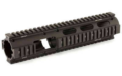 Leapers, Inc. - UTG Model 4/15 Quad Rail, Fits AR Rifles, Carbine Length, with Front Extension, Black MTU015