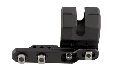 Leapers, Inc. - UTG M-LOK Offset Flashlight Ring Mount, Low Profile, Comes with Two Inserts to fit 27mm, 25.4mm (1"), or 20mm, Flashlight Tube Diameters, Black Finish, Includes M-LOK Steel Locking Nuts, Screws, and Allen Wrench for Simple and User Friendly Installation, No Gunsmithing Required RG-FL27MC