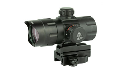 Leapers, Inc. - UTG Instant Target Aiming Sight, 4.2", Red/Green CQB Dot, with Quick Disconnect Mount, Black SCP-DS3840W