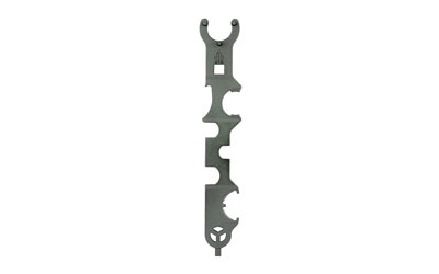 Leapers, Inc. - UTG Armorer's Multi-Function Combo Wrench, Fits AR15/AR308, Black Finish TL-ARWR01