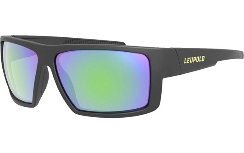 Leupold Matte black shadow gray flash lens glasses