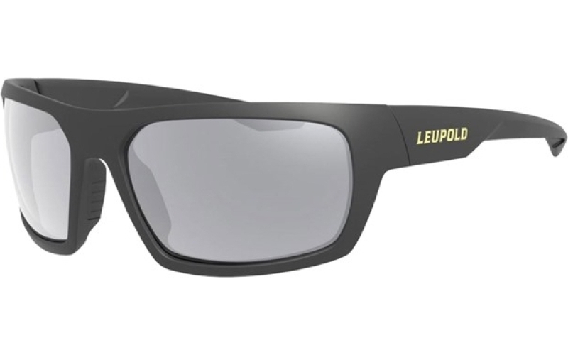 Leupold Matte black shadow gray flash packout shooting glasses