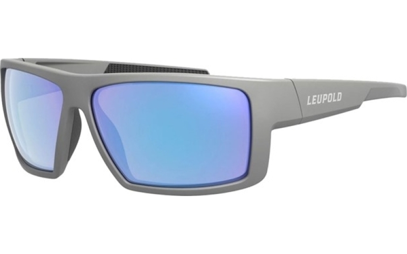 Leupold Matte gray blue mirror lens glasses