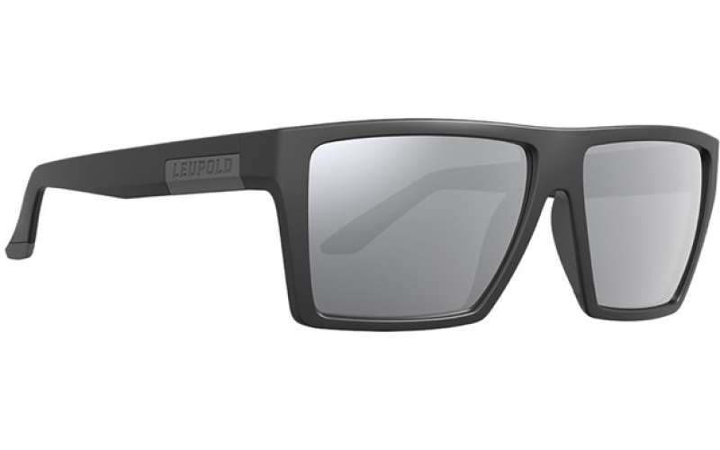 Leupold Refuge glasses black frame w/shadow gray flash lenses
