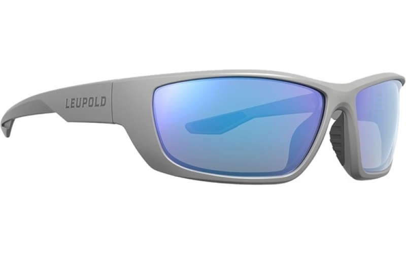 Leupold Cheyenne glasses gray frame w/blue mirror lenses