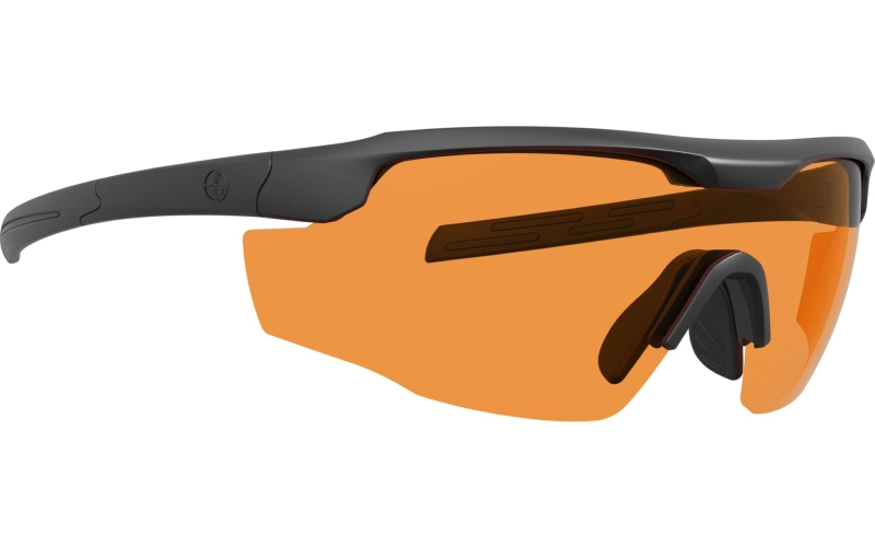 Leupold sentinel sunglasses matte black orange lens laser safe