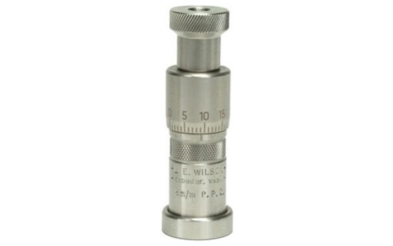 L.E. Wilson, Inc. 7mm remington saum micrometer top bullet seater