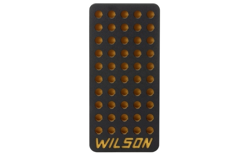 L.E. Wilson, Inc. .473'' 50-round reloading tray black & yellow