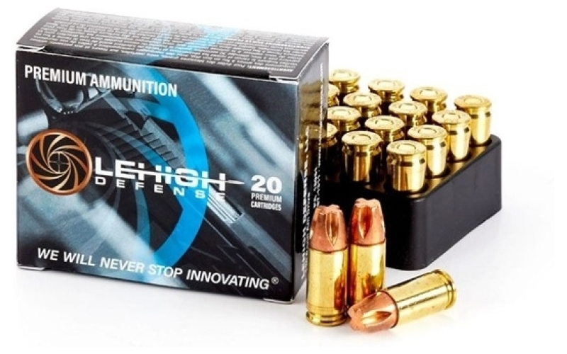 Lehigh Defense, Llc 9mm 115gr fluid transfer monolithic 20/box