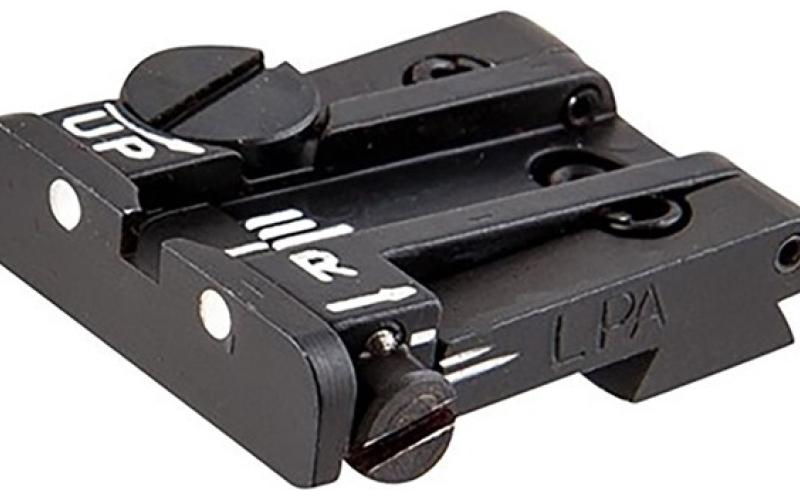 L.P.A. Sights L.p.a. sights browning hp, vigiliant adj rear sight