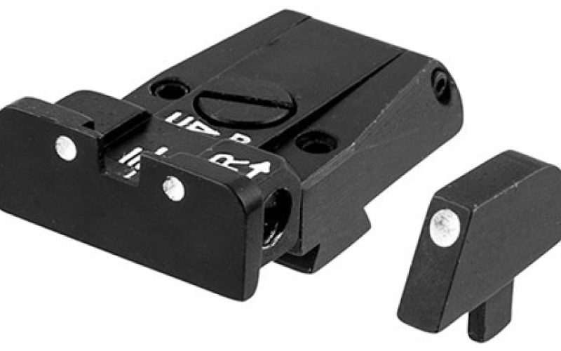 L.P.A. Sights Browning vigilant adjustable sight set