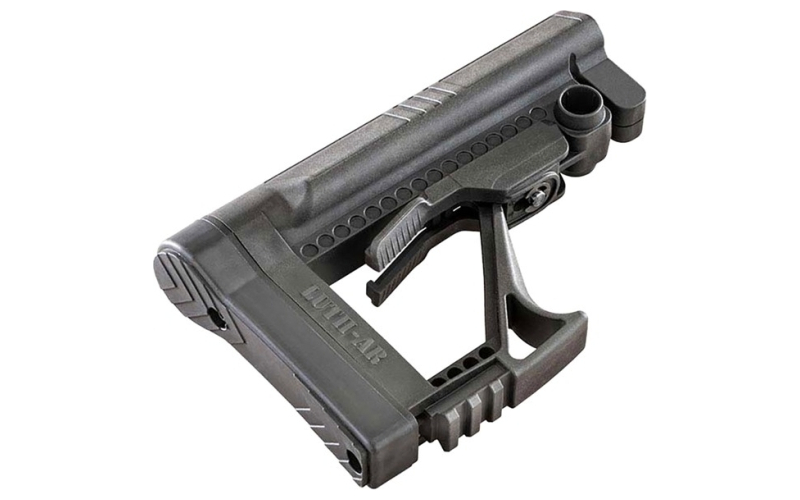 Luth-AR Mba-5 buttstock & chubby grip black