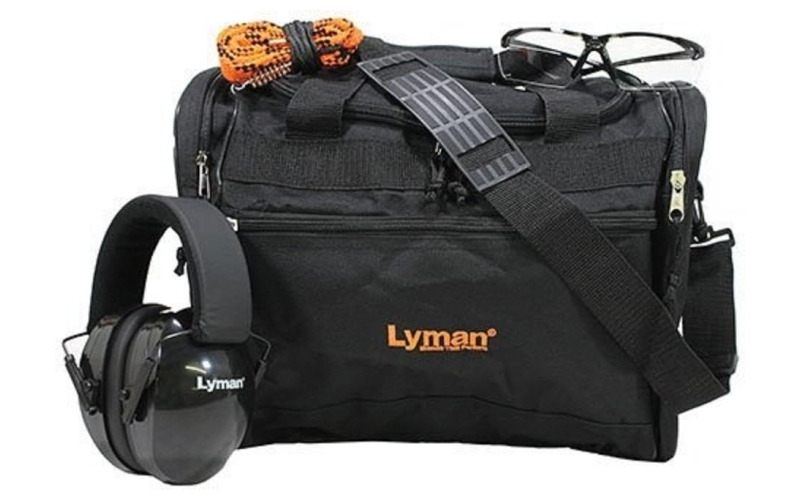 Lyman Products Range Kit, Includes Hearing and Eye Protection, Range Bag, and QwikDraw Barrel Cleaner 7837820