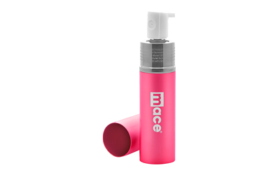 Mace Security International 10% PepperGard, Pepper Spray, 17gm, Lipstick Disguised Pepper Spray, Hot Pink, Aerosol Can, Pink 80809