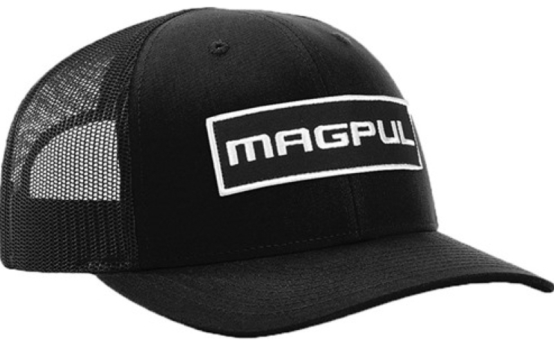 Magpul Industries Wordmark patch trucker black